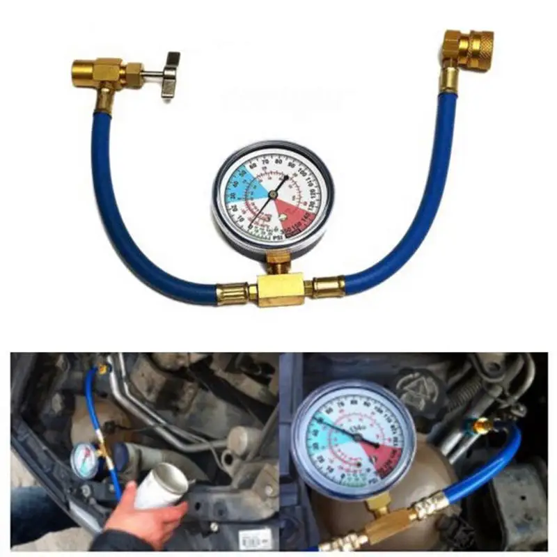 

R134A Car Air Conditioning Refrigerant Charging Hose Kit Or M14 Bottle Opening Adapter Car Accessories Dropshipping