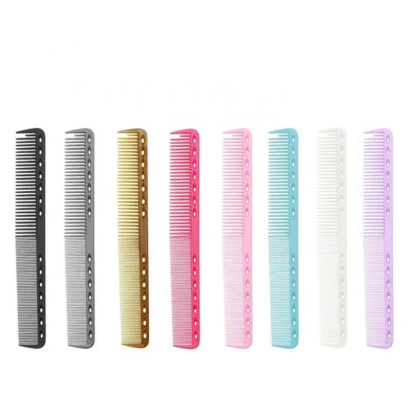 Hair Combs Professional Carbon Anti-static Hairdressing Brush Candy Color Salon Flattop Hair Cutting Comb Hair Care Styling Tool