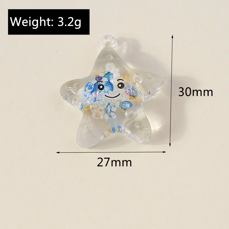 Leslie 5 stücke Harz Sommer Strand Schwimm ring Ohrring Charms DIY Ergebnisse Schlüssel bund Halskette Anhänger Schmuck Herstellung Zubehör – Detail 27