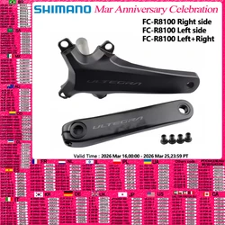 Shimano Ultegra R8100 Crankarm 12S 165MM 170MM 172.5MM 175MM Only Right Side 12S/One Pair 2x12Speed FC R8100 Road Bicycle Crank