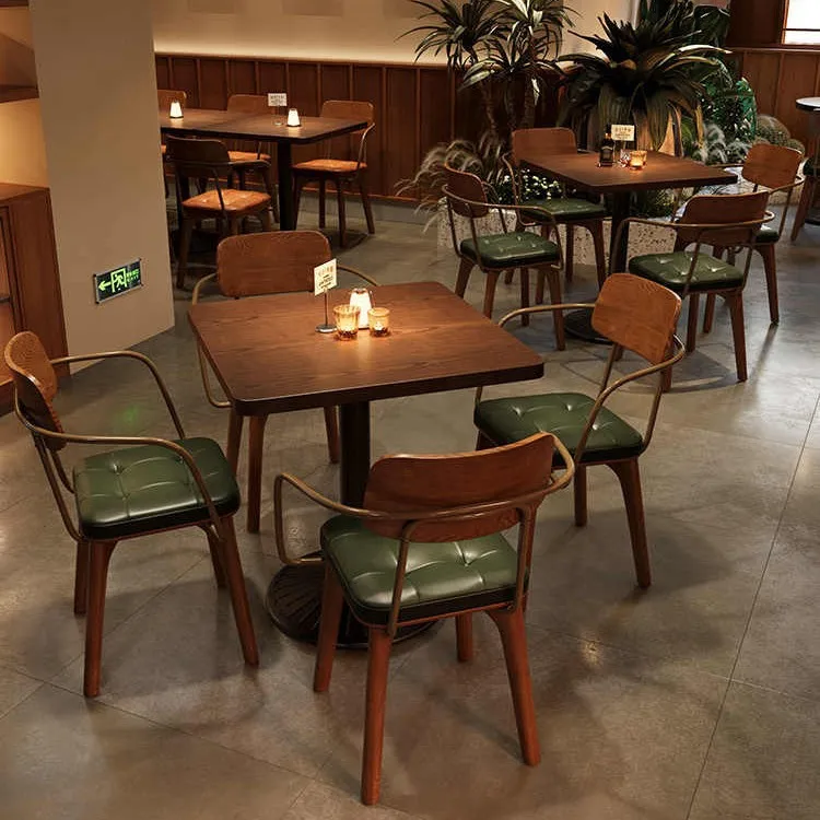 

Комбинация стола и стула из массива дерева. Прозрачный бар. Промышленный стиль. Кафе-бистро. Обеденный стул. Ресторан в западном стиле. Коммерческая вкладка.