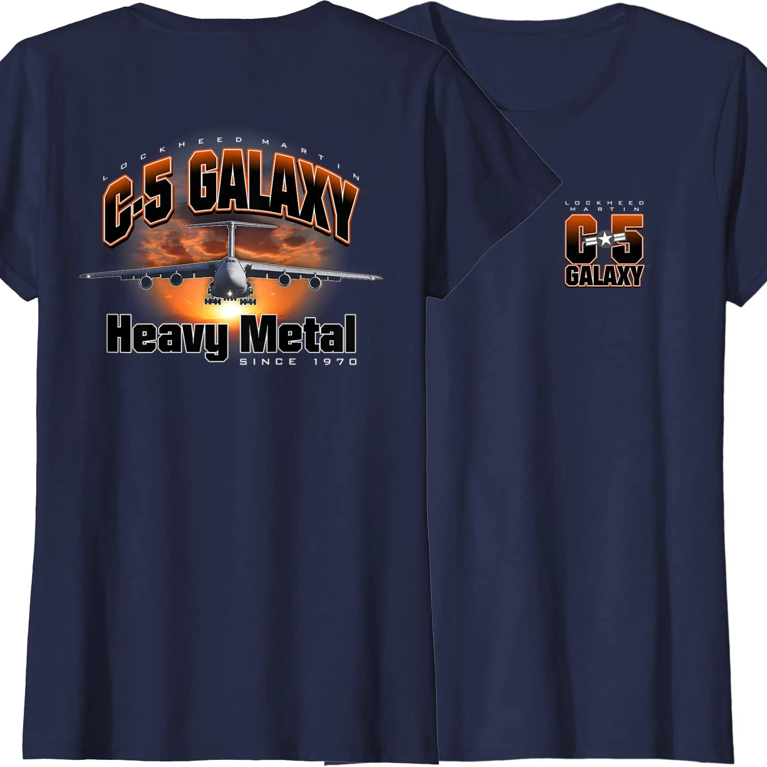 C-5 Galaxy Heavy Metal Since 1970 T-Shirt