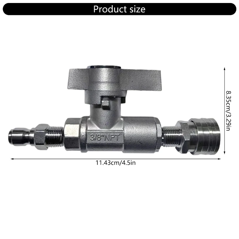 Тяжелые стальные шариковые клапаны Detys.