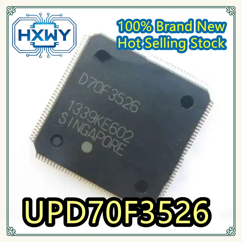 (1/3 pcs) UPD70F3526   D70F3526   LQFP144 package   Brand new electronics   Best-selling item   Genuine integrated circuit