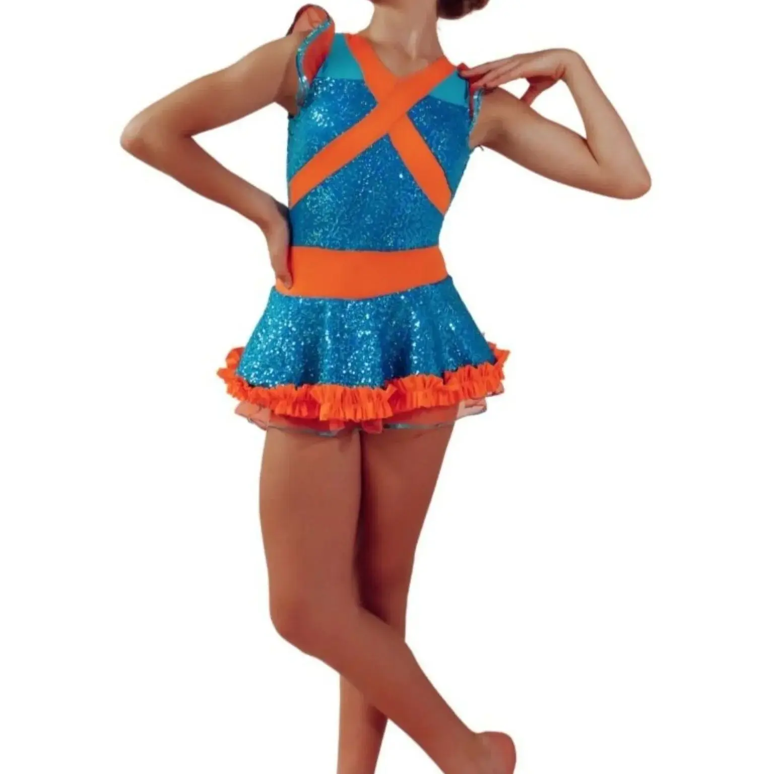 New dance costume professional jazz dance dress