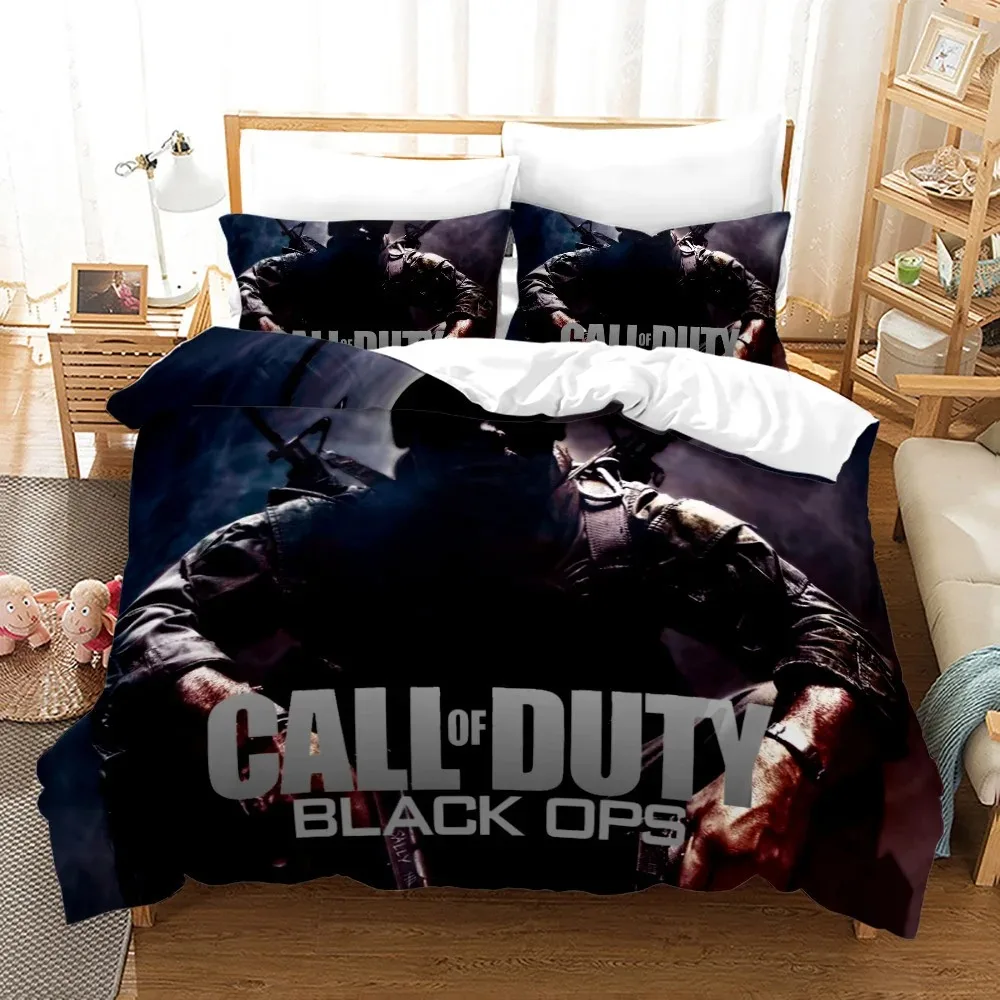 Call Of Duty Warzone Bedding Set Single Twin Full Queen King Size Game Bed Set Aldult Boys Bedroom Duvetcover Sets 3D Print 020