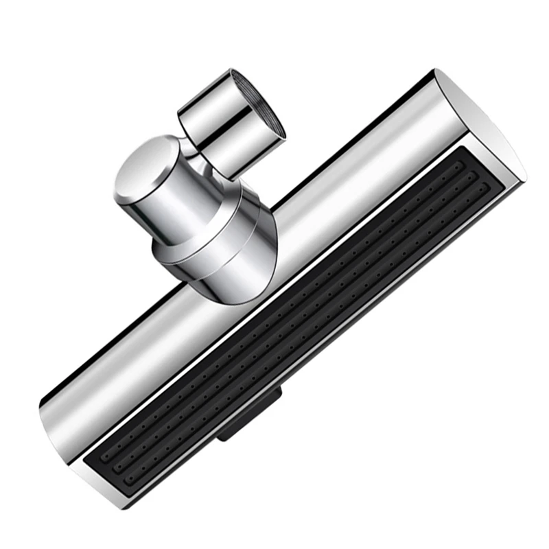 4 Modes Waterfall Bathroom Faucet Extenders 360° Spout Stream Sprayer Rainfall Sink Mixer Tap Nozzle Extension