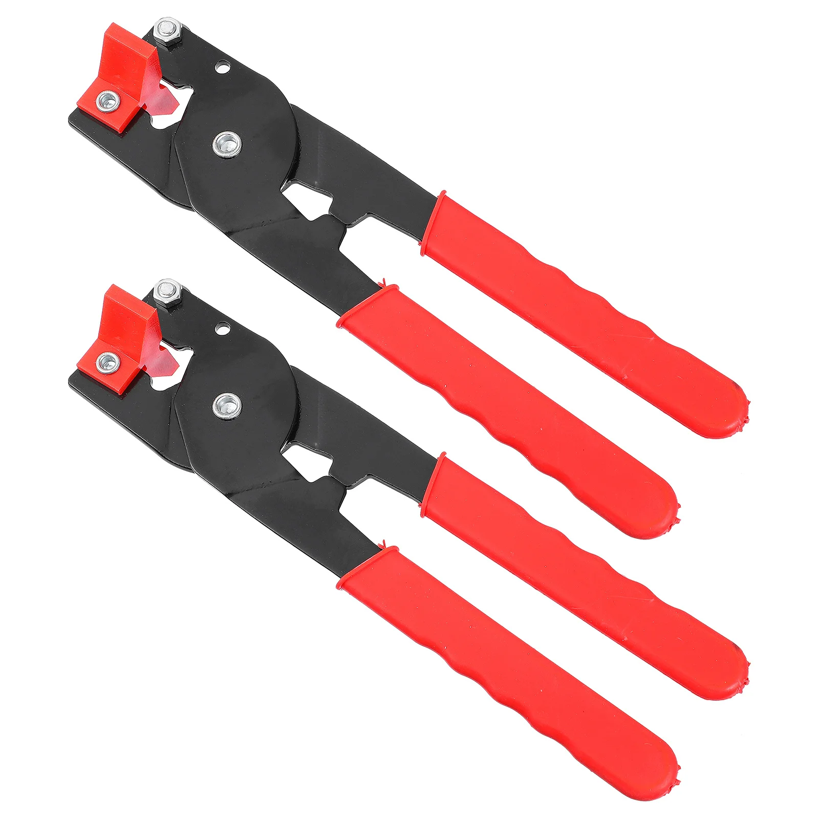 

2Pcs Tile Cutter Pliers Heavy Duty Steel Forging Body Ergonomic Non Slip Rubber Handle Lightweight Labor Saving Glass and Tile