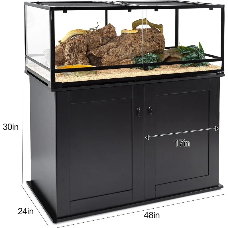 Storage Cabinet Terrarium Stand 48