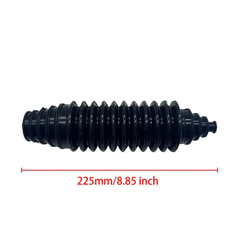 Universal Silikon Rack und Ritzel Lenkmanschette Ritzelmanschette Gamasche Kit Schwarz Blau – Detail 2