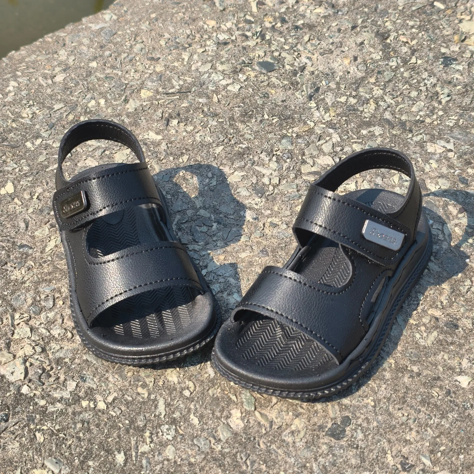 

Boys Summer Sandals Kids Toddler Boy Soft Sole Stitching Lightweight Shoe Open Toe Beach Sandal Children Non Slip Casual Sandals