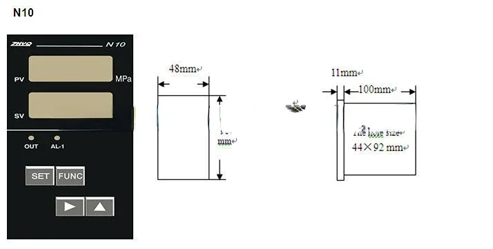 N10/N50/N60 digital temperature controller