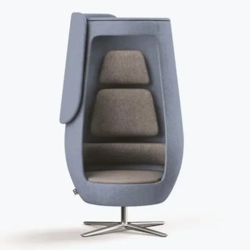 FRP Fabric Single Chair Light Luxury Hotel Lobby Reception Negotiation Leisure Chair