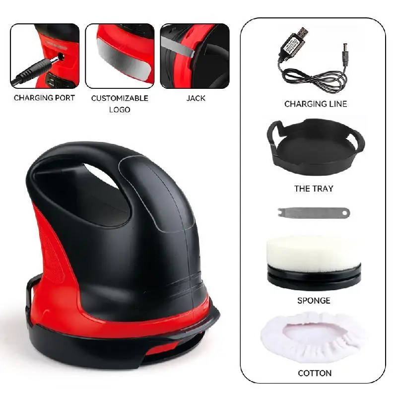 Three-in-one Electric Snow Scraper USB Ice Scraper Defrosting Man-machine Cleaning Tool Waxing And Polishing Machine