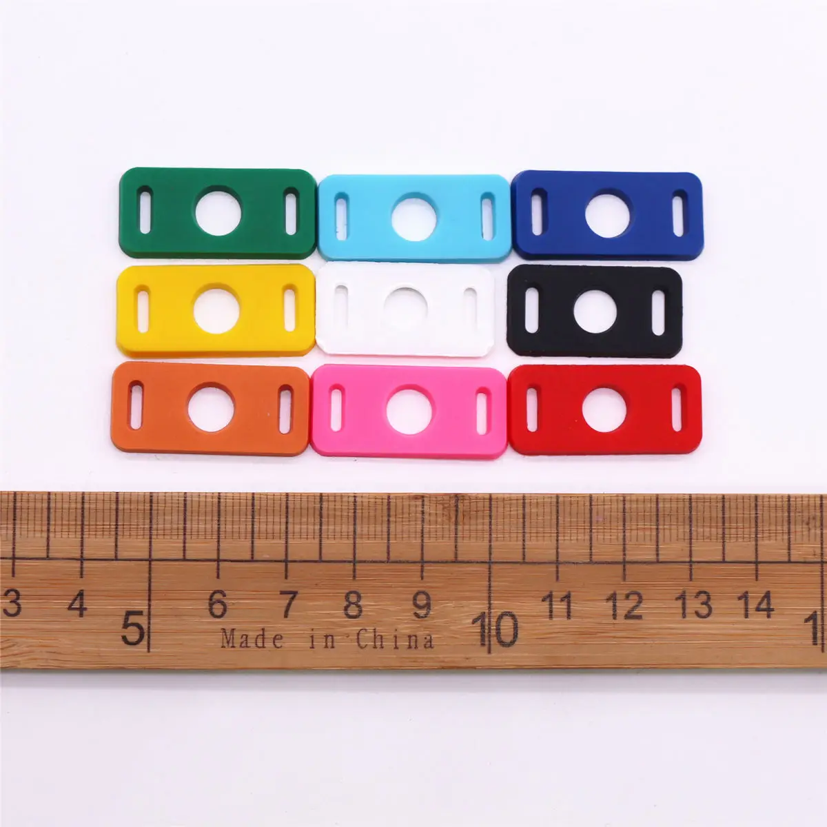 1 Pcs PVC Shoe Decorations Shoelace Buckle Casual/Sports Black White Green Blue Pink Shoe Accessories Shoe Laces Charms Ornament