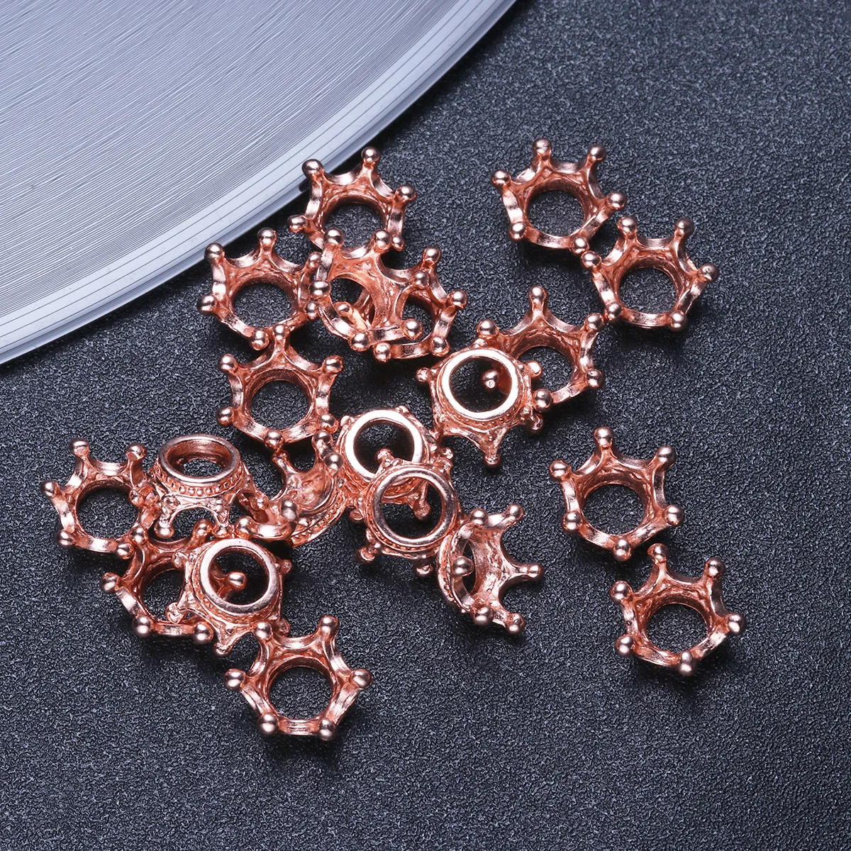 

20 Pcs Little Crown Accessories Headdress Accessory Jewelry Handmade DIY Pendant