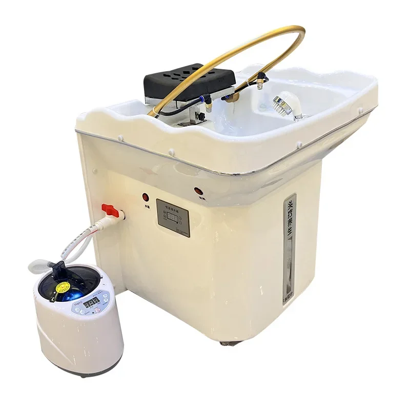 

Barber Shop Salon Furniture Plastic Portable Mobile Sink Washing Hair Bowl Washing Basin