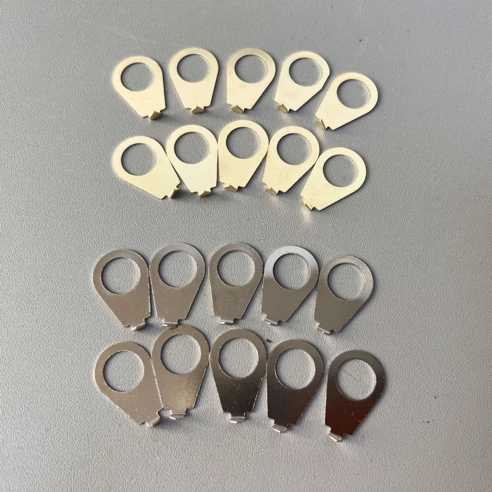 Guitar Knob Pointer Plates Pointer 22X14mm Electric Guitar For Gibson LP Guitar Indicator Metal Plate Practical view 6