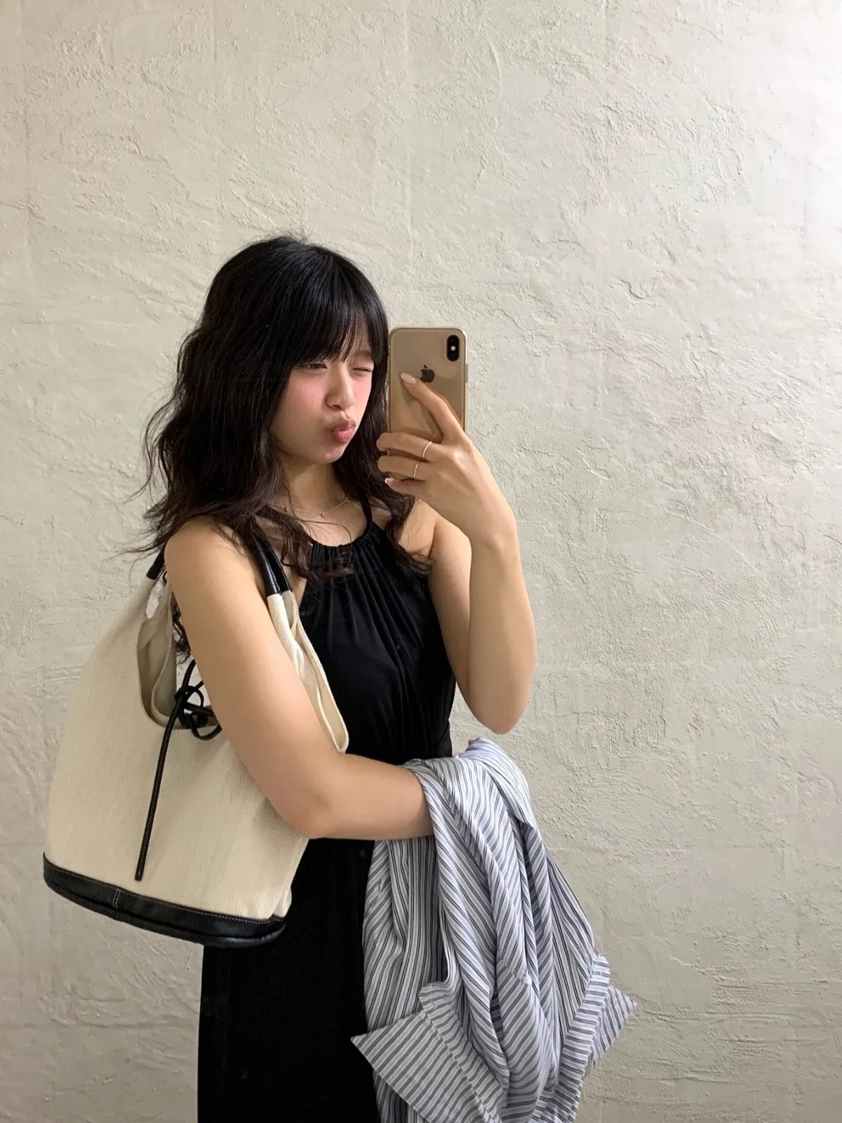 FIRMRANCH Retro Commuter Vest Design Large Capacity Women's Canvas One Shoulder Underarm Bag Trendy Three Size Book Tote Handbag image 3
