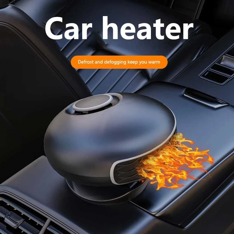 

12v Portable Car Heater Fast Heating Auto Window Windshield Defogging Defrosting Heater for Truck Camping Travel Winter