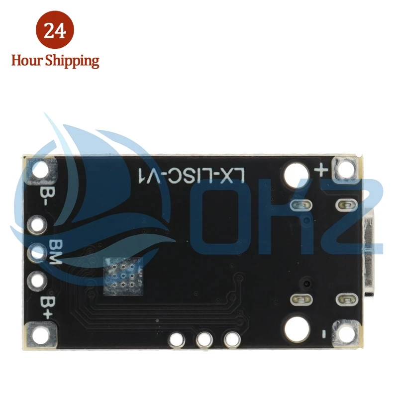 10PCS USB 2/3S BMS 15W 8.4V 12.6V 1.5A Lithium Battery Charging Boost Module With Balanced Support Fast Charge With Indicator