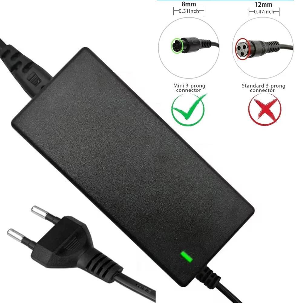 42 V/54.6 V 2A Elektrische Scooter Balans Lader Power Adapter Oplader Universeel Voor 36 25.2 V 25.9 V 25.6 V 24 V Lithium Batterij