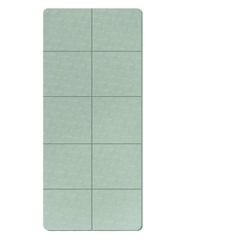 Foldable TPE Yoga Mat - 8mm Thick Non-Slip Exercise Mat for Pilates, Home Workouts & Student Napping, 요가매트
