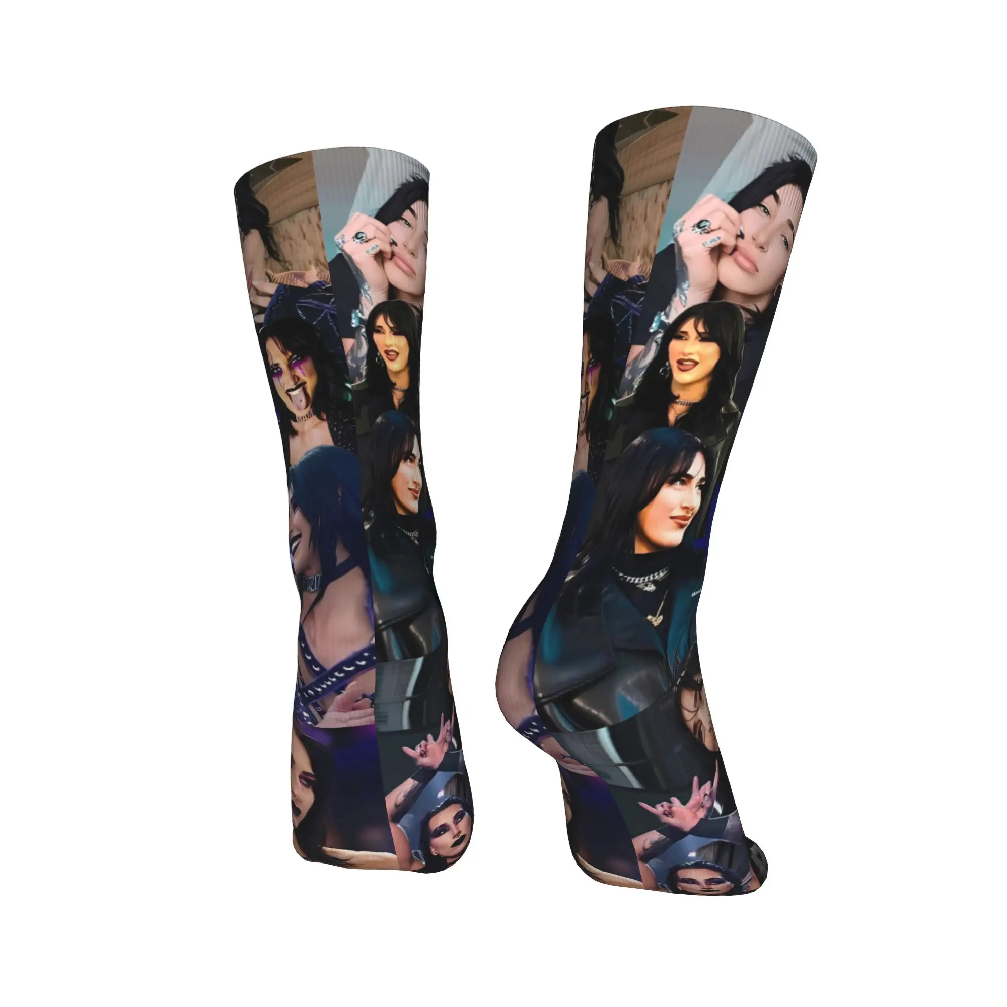 ريا ريبلي عاشق خمر نمط الجوارب المضادة للانزلاق جوارب الرجال لينة تنفس في الهواء الطلق جوارب رياضية الربيع نمط الجوارب