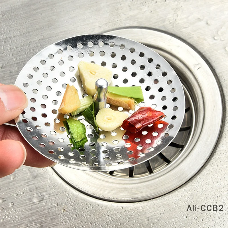 

1/3/5 шт. сито для кухонной раковины, слив для пола, ванна, ловушка для волос, пробка из нержавеющей стали, сливное отверстие для душа, фильтр-ловушка