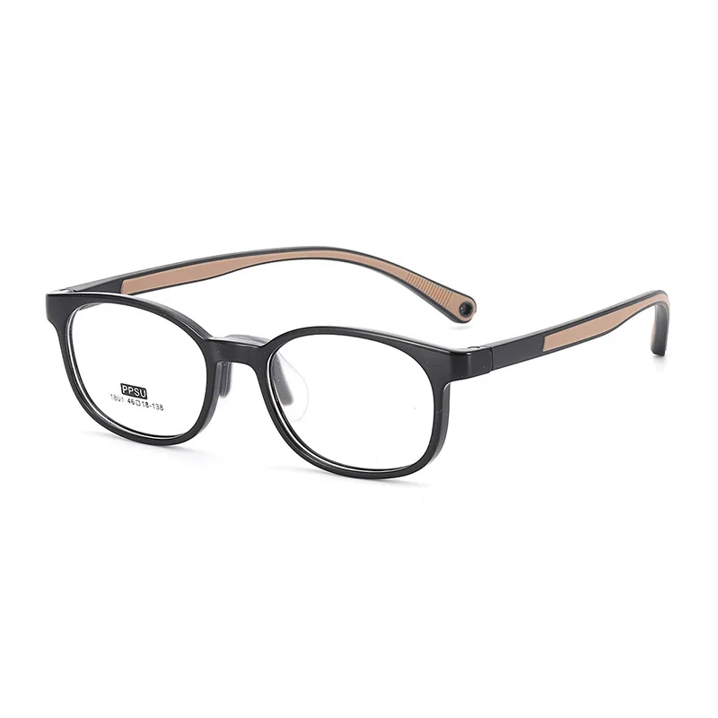 AOLIYA New Fashion Square Full Frame Ultra light Silicone TR90 Optical Prescription Frames Teenage Student Glasses Boys Girls'
