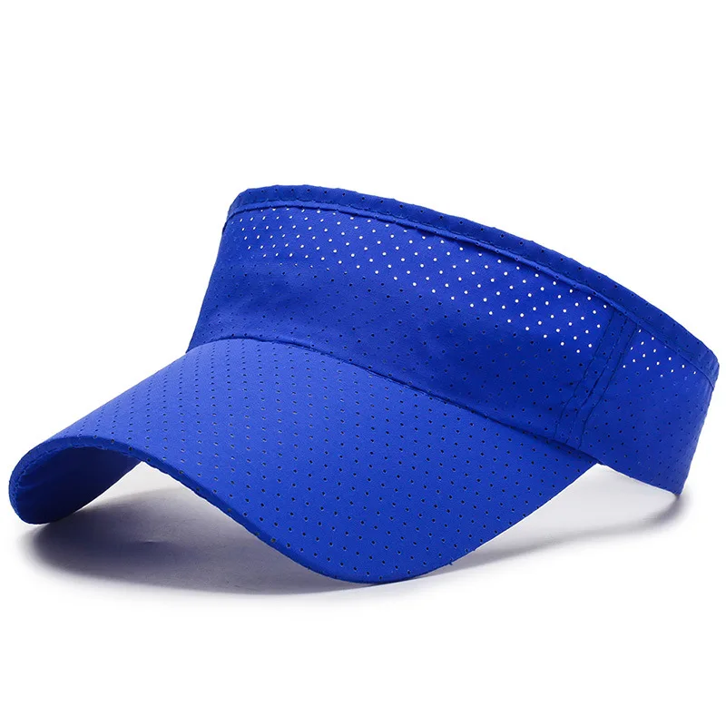 Summer Breathable Air Sun Hats Men Women Adjustable Visor UV Protection Top Empty Solid Sports Tennis Running Sunscreen Cap Hat