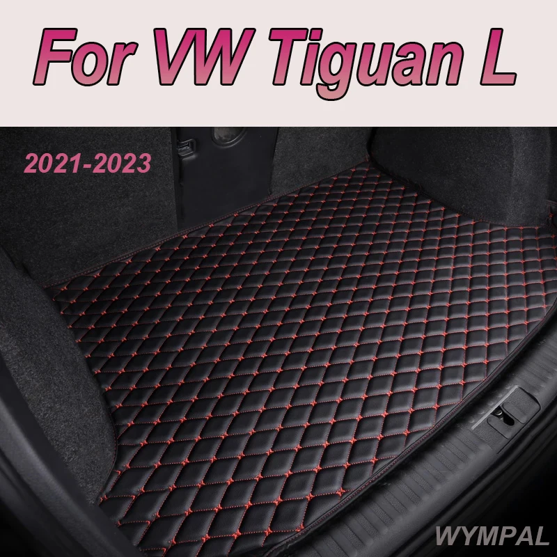 

For Volkswagen VW Tiguan L（Allspace）7-Seat 2019 2020 2021 2022 2023 Car Trunk Mat Custom Cargo Liner Boot Carpets