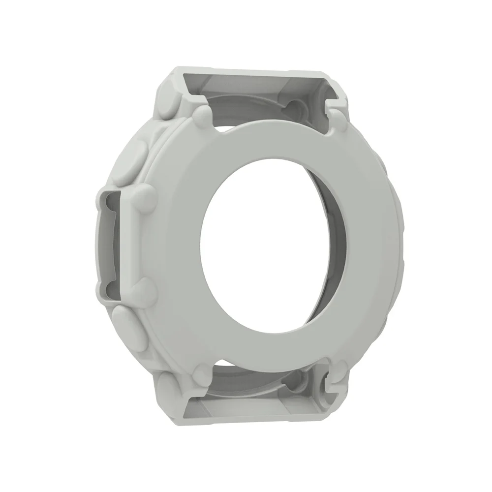 Silicone Cover For Huami Amazfit T-Rex 2 Hollow Protective Shell Super Light Soft Watch Decorative Case Replacement