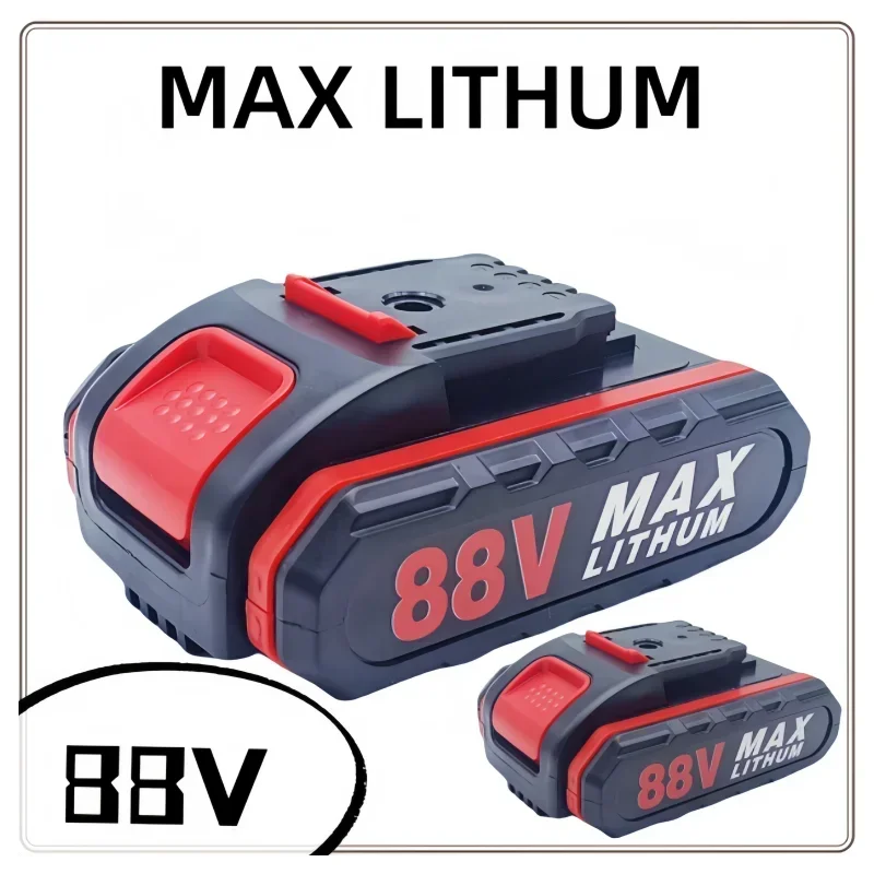 

For Cordless Screwdriver Power Tools 88V Rechargeable Lithium Ion Battery Replacement Battery