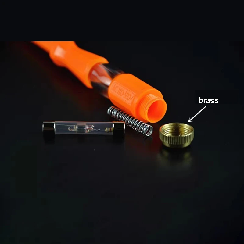 Портативный светодиодный тестер напряжения 220 В, ручка-тестер, плоский детектор отвертки, отвертка, ремонтные инструменты электрика