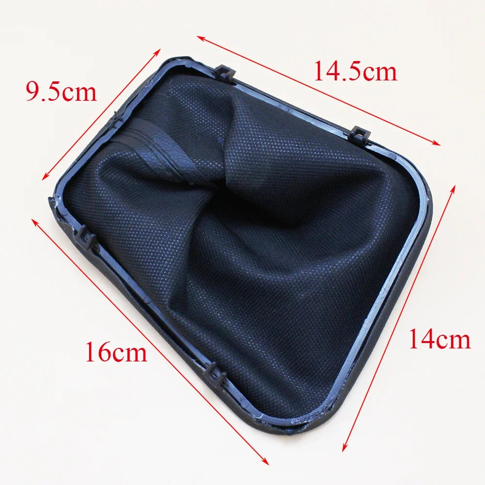 Car Styling PU Leather Shift Boot Cover with Bottom Frame fit for BMW E36 E46 325i 325is 325 328i M3