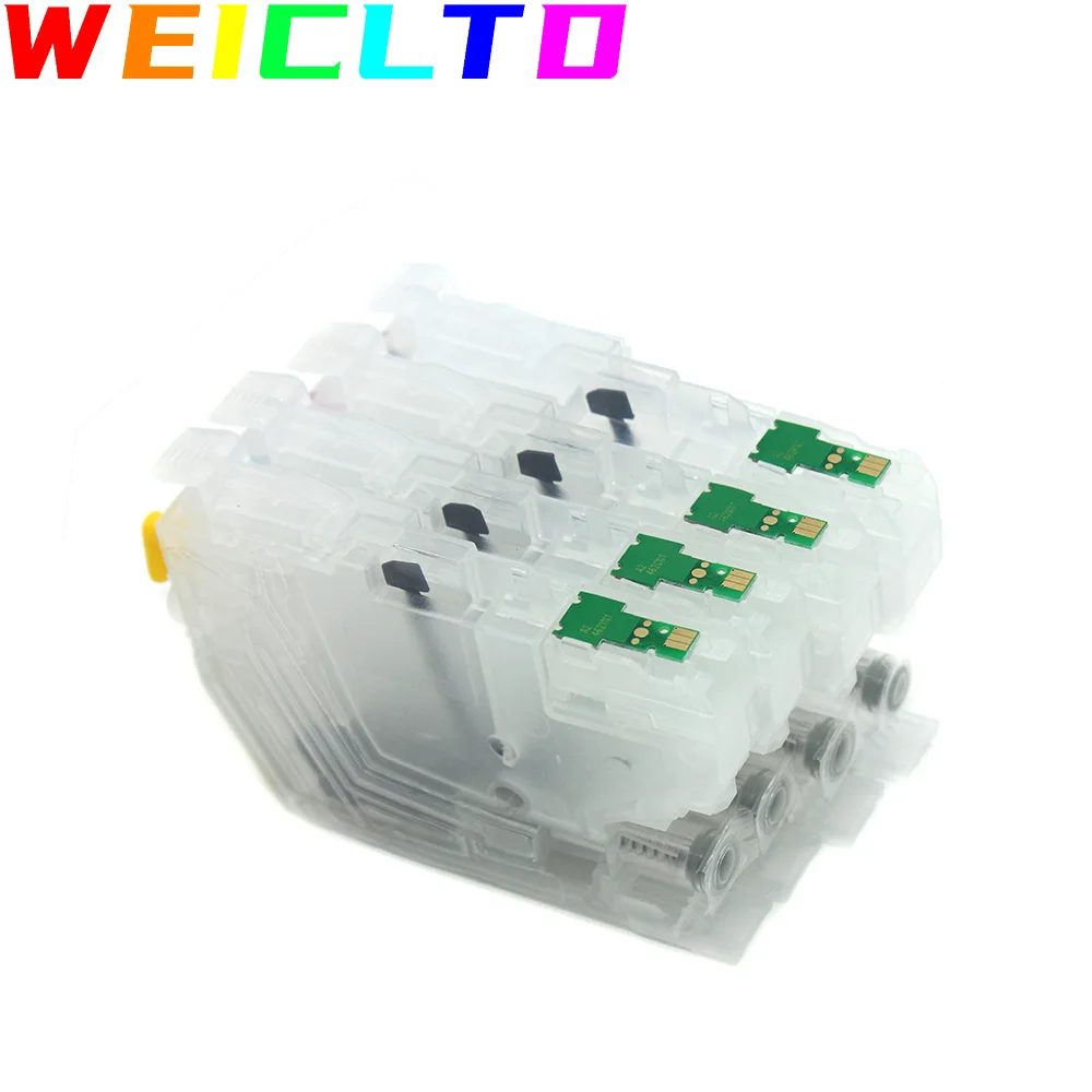 LC421 LC421XL Refill Ink Cartridge with Chip for Brother DCP-J1050DW DCP-J1140DW MFC-J1010DW J1050 J1140 J1010 Printer