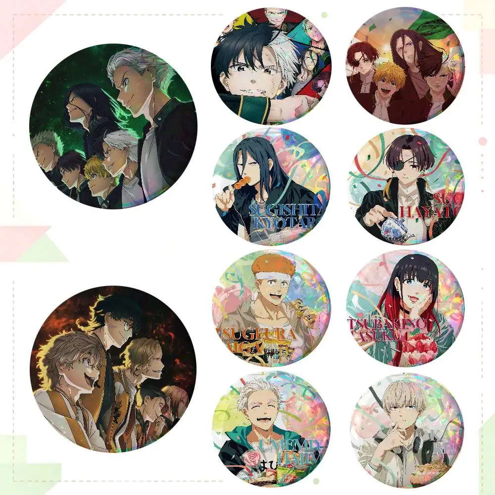 Anime Wind Breaker Round Badges Can Be Used To Decorate Clothes And Backpack Pins