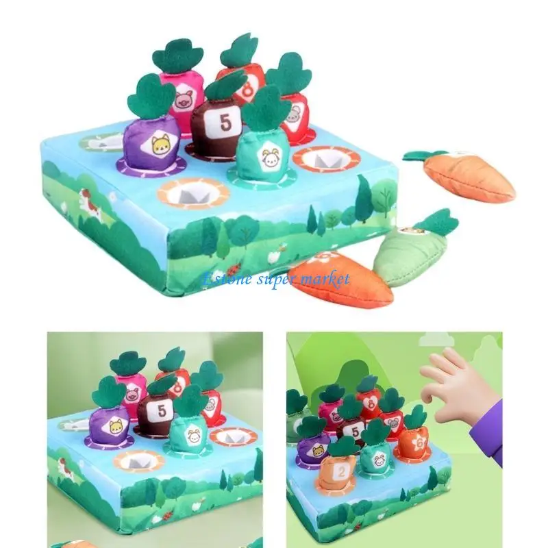 090B APPRENDIMENTO PAETTORE PER GIOCHI PLUSH PLUSH PLUSH CARROT GAME