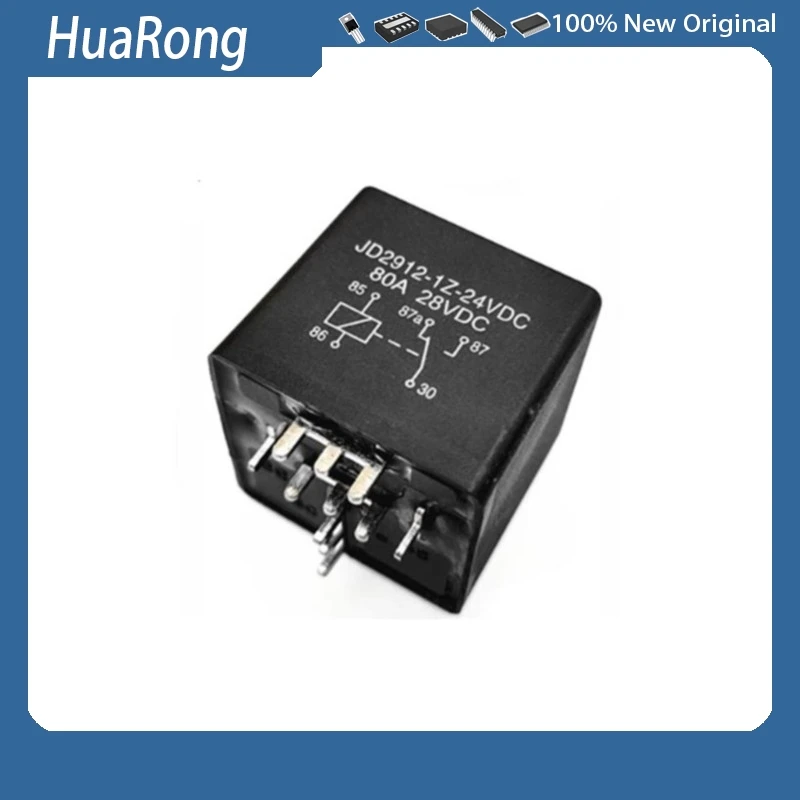 2Pcs/Lot  SARF-S-124DMP   24V70A    JD2912-1Z-24VDC  80A   24V  5-PIN