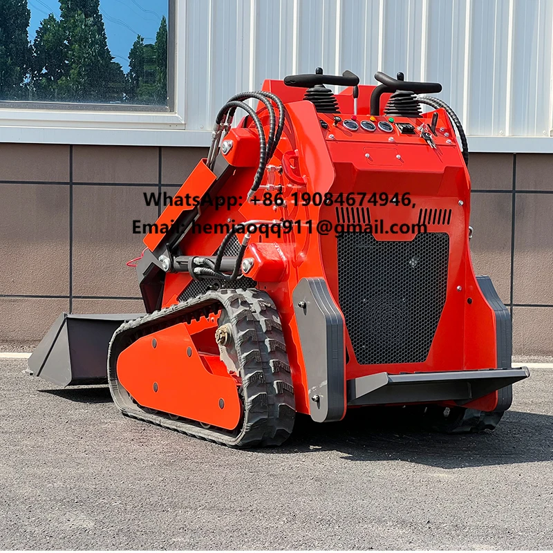 Factory Direct Crawler Loader with Stand Small Engine Backhoe Loader Tractor Front Loader