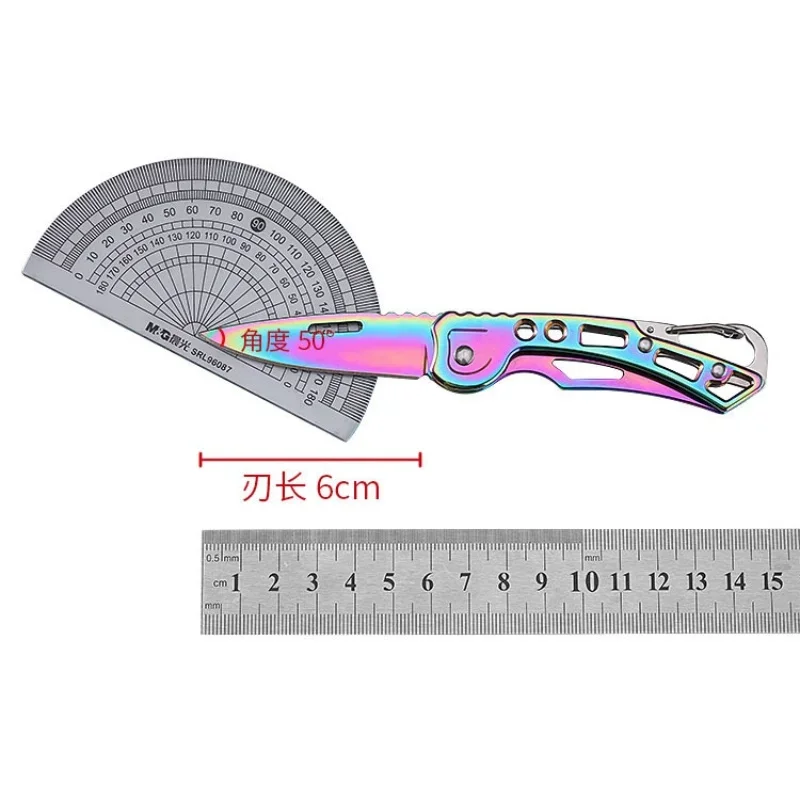 New Stainless Steel Folding Knife Self Defense Pocket Keychain Survival Knives Multitool Tactical Knife Outdoor Hunting Camping