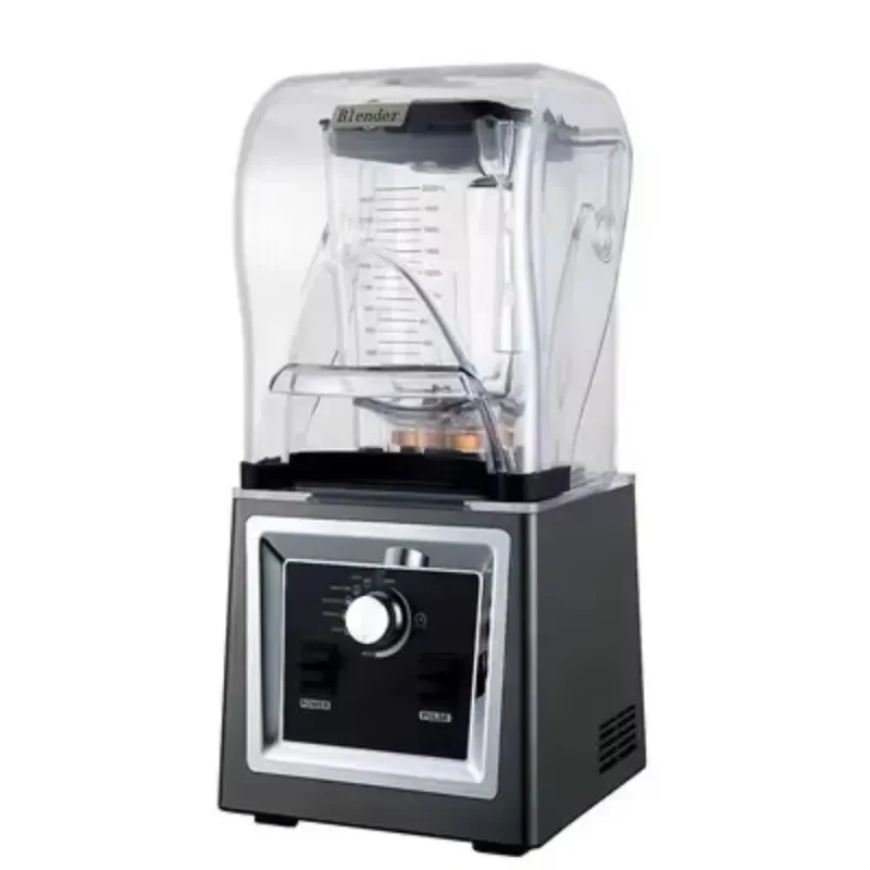 Professional silent mixer with soundproof case Heavy duty commercial for smoothie juicers