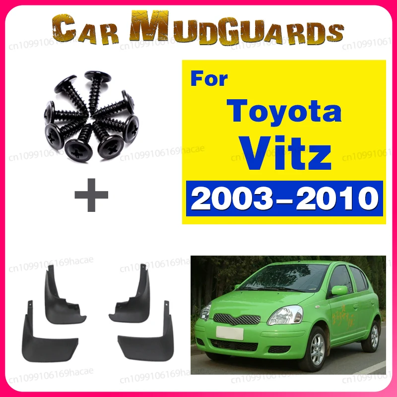 

Для Toyota Vitz 2003, 2004, 2005, 2006, 2007, 2008, 2009, 2010, крыло, брызговики, брызговики, автомобильные аксессуары