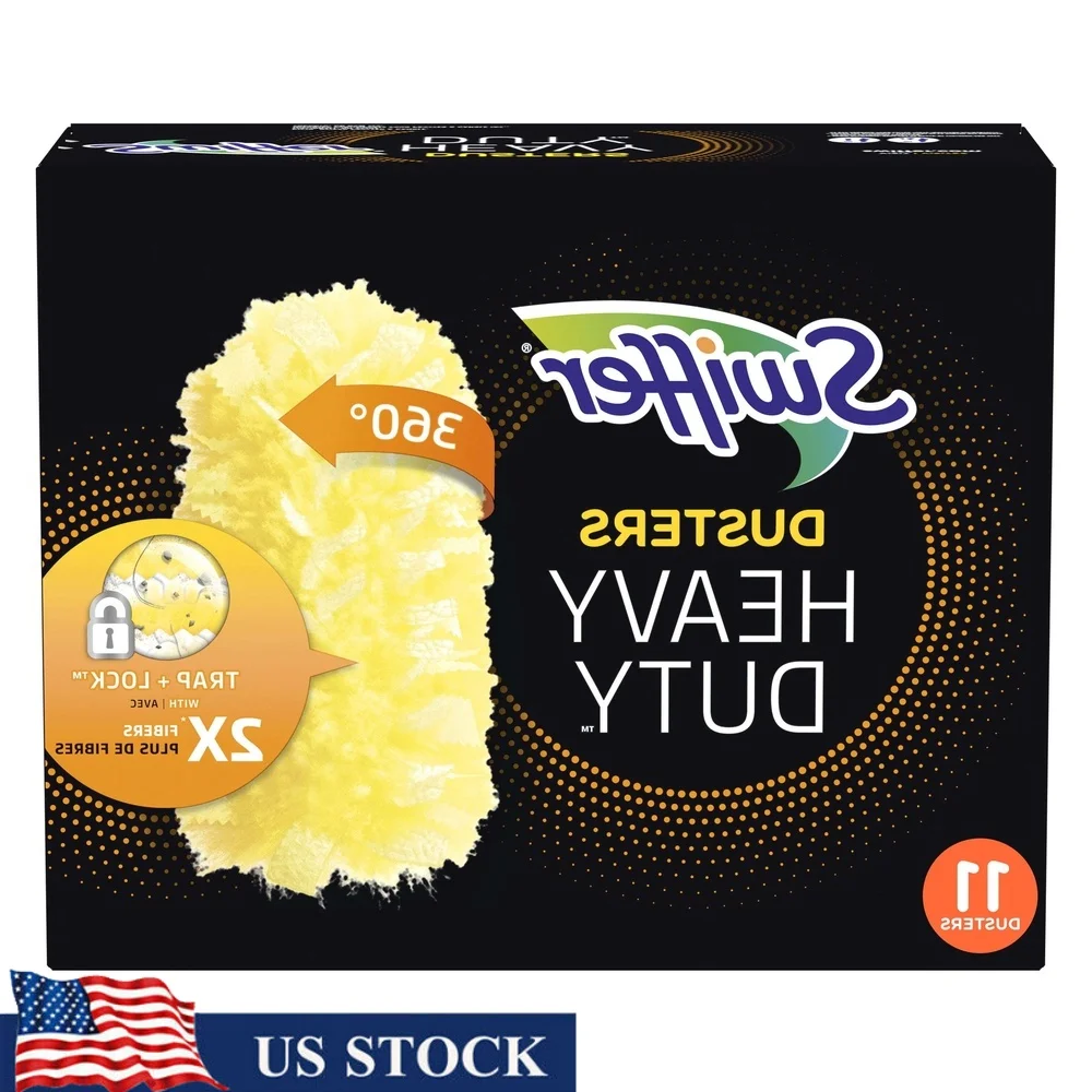 

Heavy Duty Duster Refills 11 Count MultiSurface Dust Trap Heavy Duty Unscented Disposable Cleaning Tool Allergy Dust MultiColor