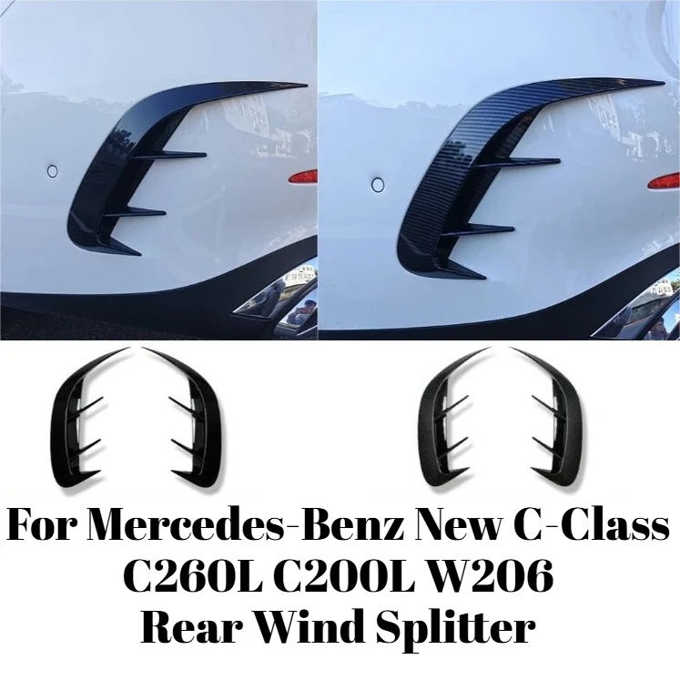 

For Mercedes-Benz New C-Class C260L C200L W206 Modified Rear Air Dams Rear Bumper Trim AMG Air Dam Kit Automotive Customization