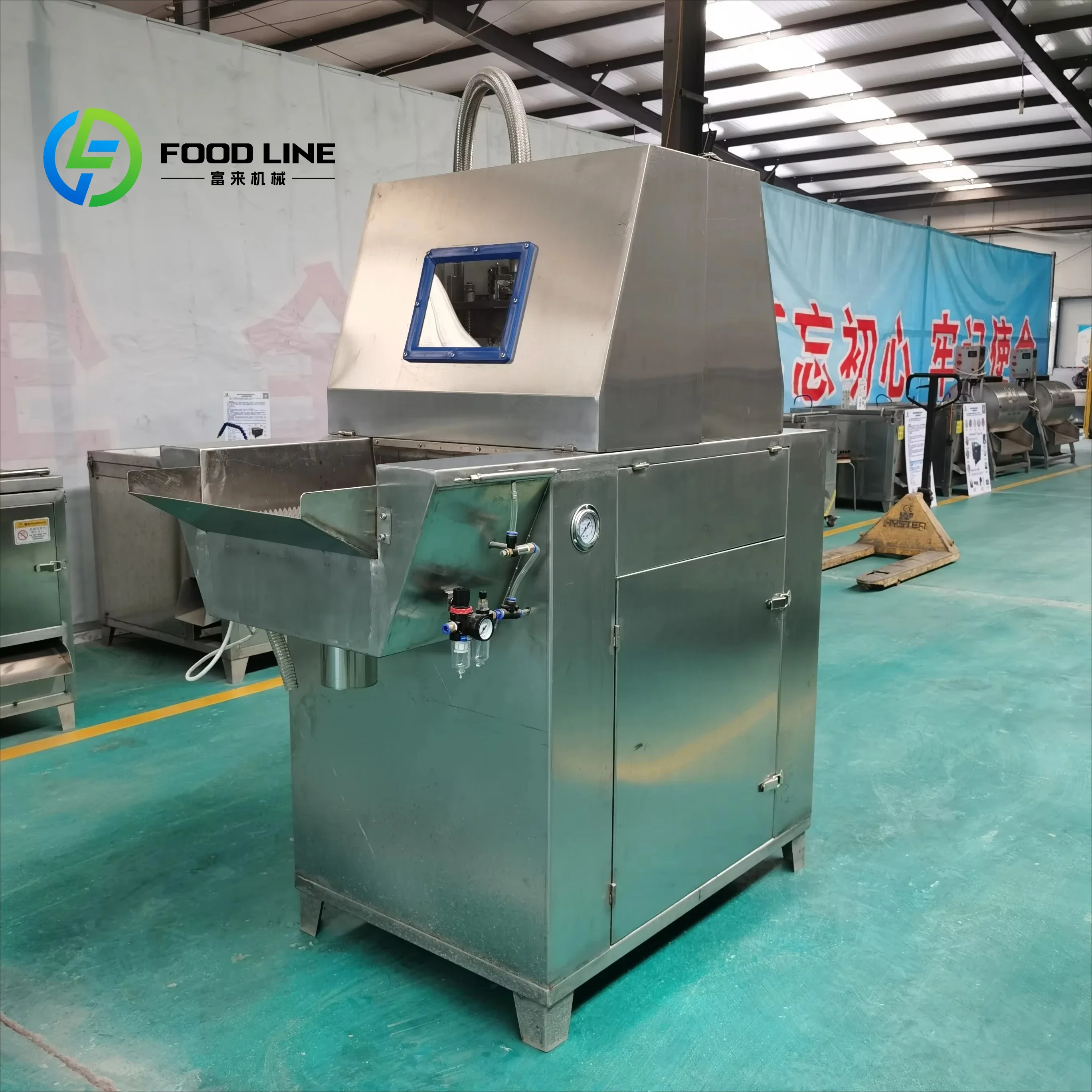 Hot Selling 200 Needles Automatic Fish Chicken Meat Brine Injector/industrial Meat Saline Injection Machine Customized