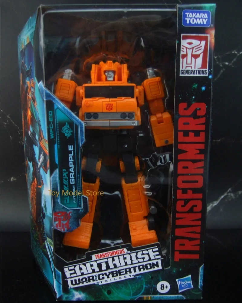 In Stock Takara Tomy Transformers G Series WFC-E10 Crane Collect Figure Anime Robot Anime Action Models Kid Gifts Stitch