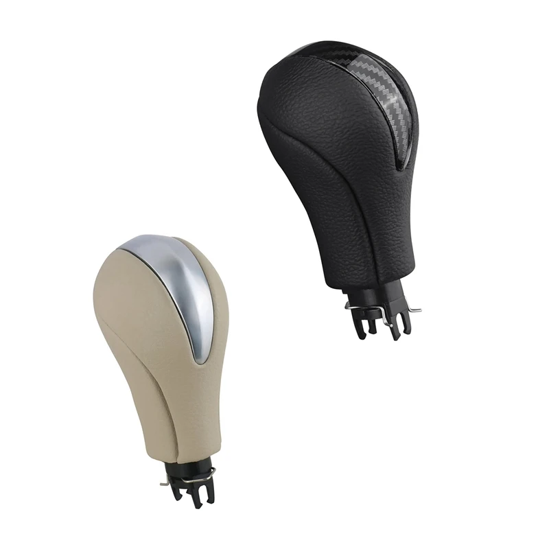 Car Gear Shift Knob Head 34910-JK03A 34910-1LA6C For Infiniti G25 G37 FX37 EX37 QX70 Q60 QX50 QX70 2008-2015 ABS Parts Beige image 4