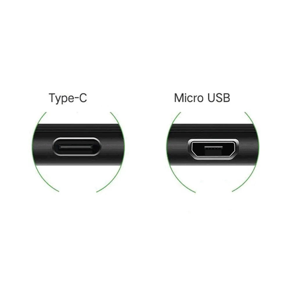 

USB Type C Hub 3 in 1 Mini Portable Otg Host Cable Black Multiple USB Connector for Phone Tablet Lightweight Compact Travel